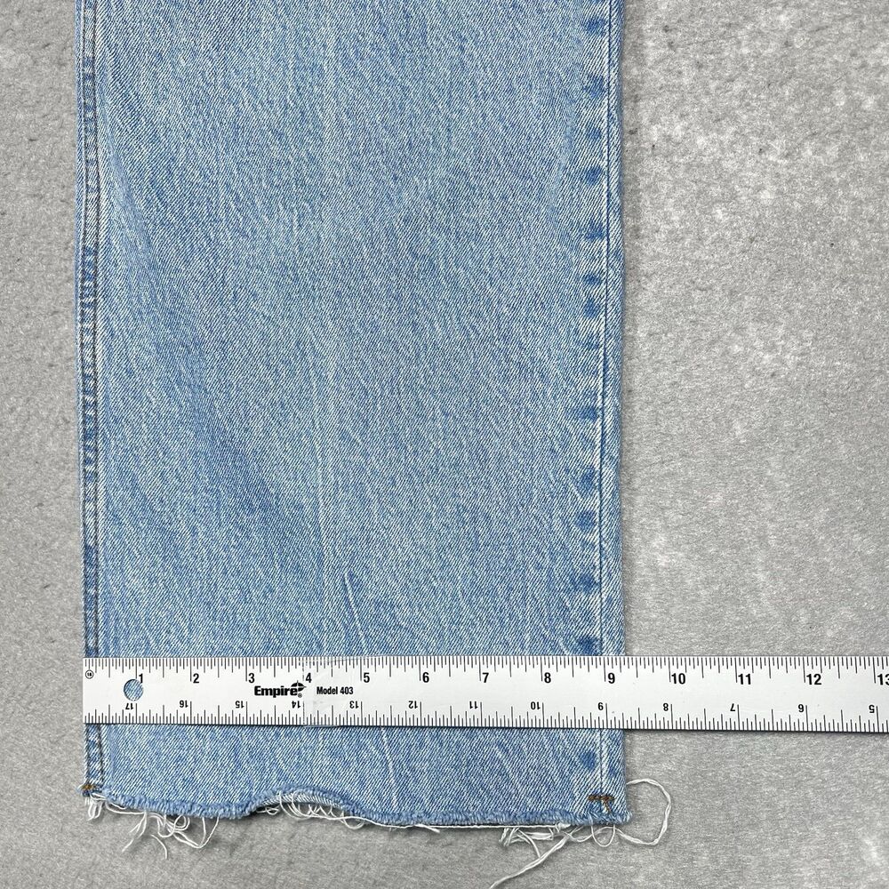 Abercrombie & Fitch Jeans Women’s 27 The Baggy Low Rise Denim Blue Medium Wash - Picture 8 of 12